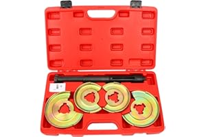 8milelake Compatible for Mercedes Benz Suspension Coil Spring Compressor Repair Tools Set Cadmium Plated