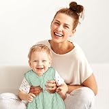 Yoofoss Baby Sleeping Bag 1.5 Tog 18-24 Months 2 Pack Plush Dots view 7