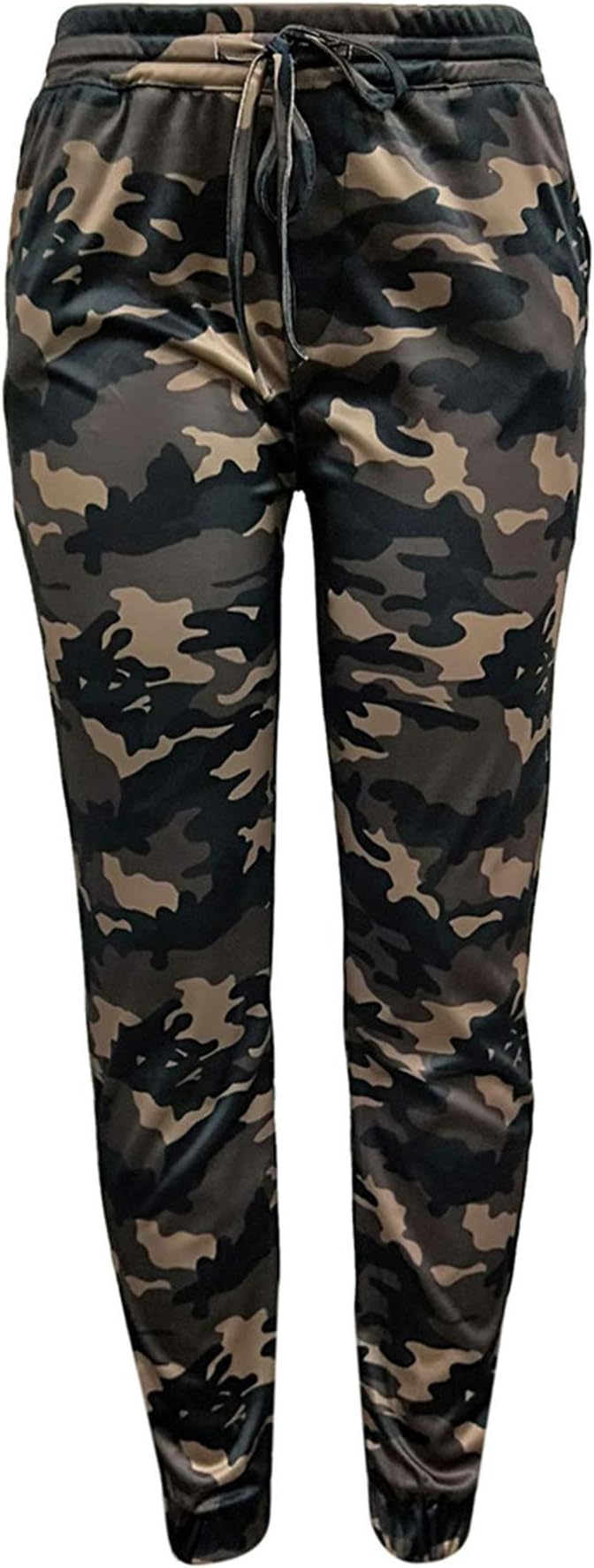 camo print trousers womens
