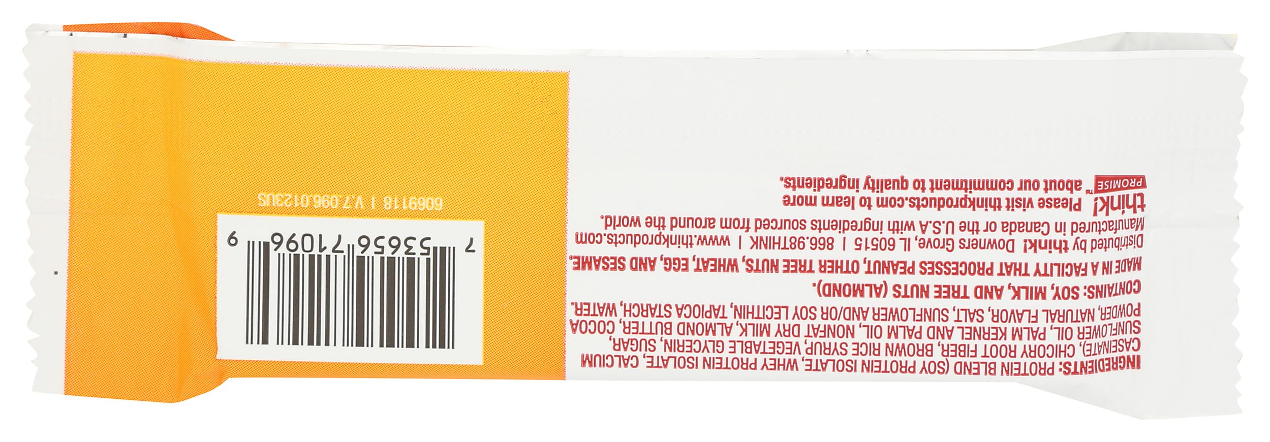 thinkThin Protein Bar, Caramel, 1.41 oz