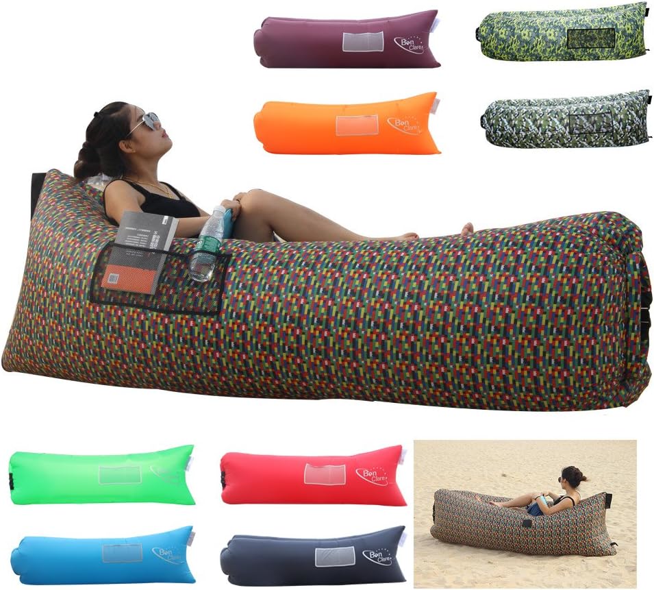 airbag beach lounger