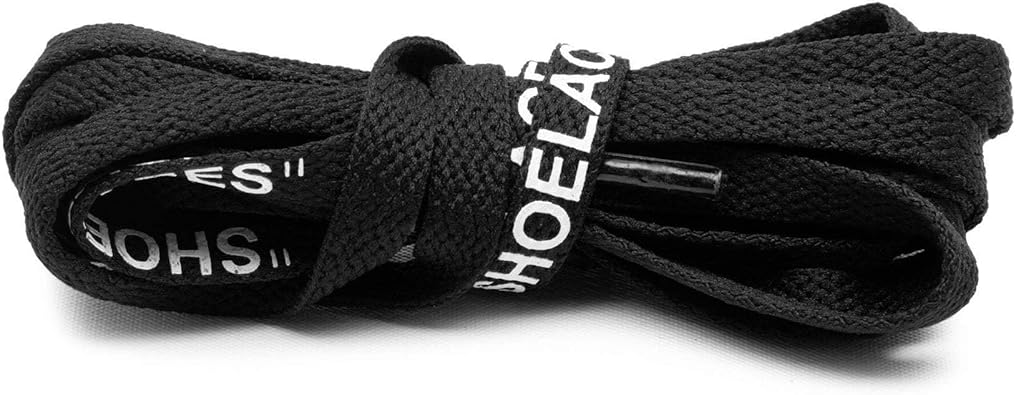 black off white laces