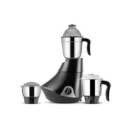 Butterfly Smart 750-Watt Mixer Grinder with 3 Jars (Grey)