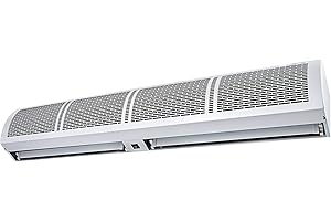 VBENLEM VEVOR 59 Inch Air Curtain, 2 Speeds 2285/2515 CFM Commercial Indoor Air Curtain, Air Curtains for Doors with 2 Limited Switches, 110V Unheated