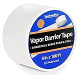 Vapor Barrier Tape - 4 inch x 180' Roll, Made in