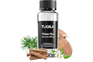 Tuqila Hotel Waterless Diffuser Oil Winter Pine, Essential Scent Oil Usage Cold Air Waterless Diffuser, Luxury Scents Oils Fragrance Bottle120 ML Home Natural Flavour