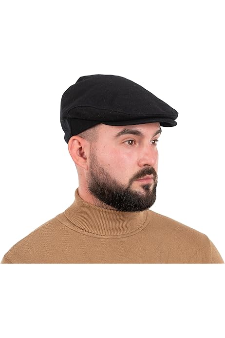 Irish Flat Caps Authentic Irish Tweed Flat Cap 100% Wool