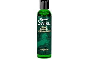 Kimono Swirl Natural Sex Toy Cleaner 8 fl oz | Body-Safe Hygiene Gel for Adult Toys & Intimate Products, Plant-Based, Fragran