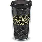 Tervis Star Wars Classic Logo Made in USA Double Walled Insulated Tumbler Travel Cup Keeps Drinks Cold & Hot, 16oz, Classic
