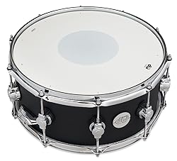 DW Design Series Maple Snare Drum - 6x14, Black Satin