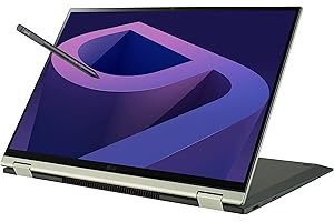 LG gram Laptop 16T90Q 2-in-1 16" Touchscreen, Intel Evo 12th Gen Core i5, 16GB RAM, 512GB SSD, Windows 11, Green