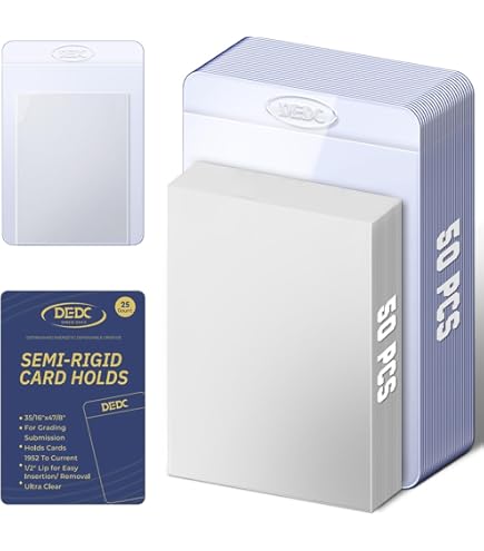 Amazon.com: 2TUFF Card Armor Semi Rigid Card Sleeves