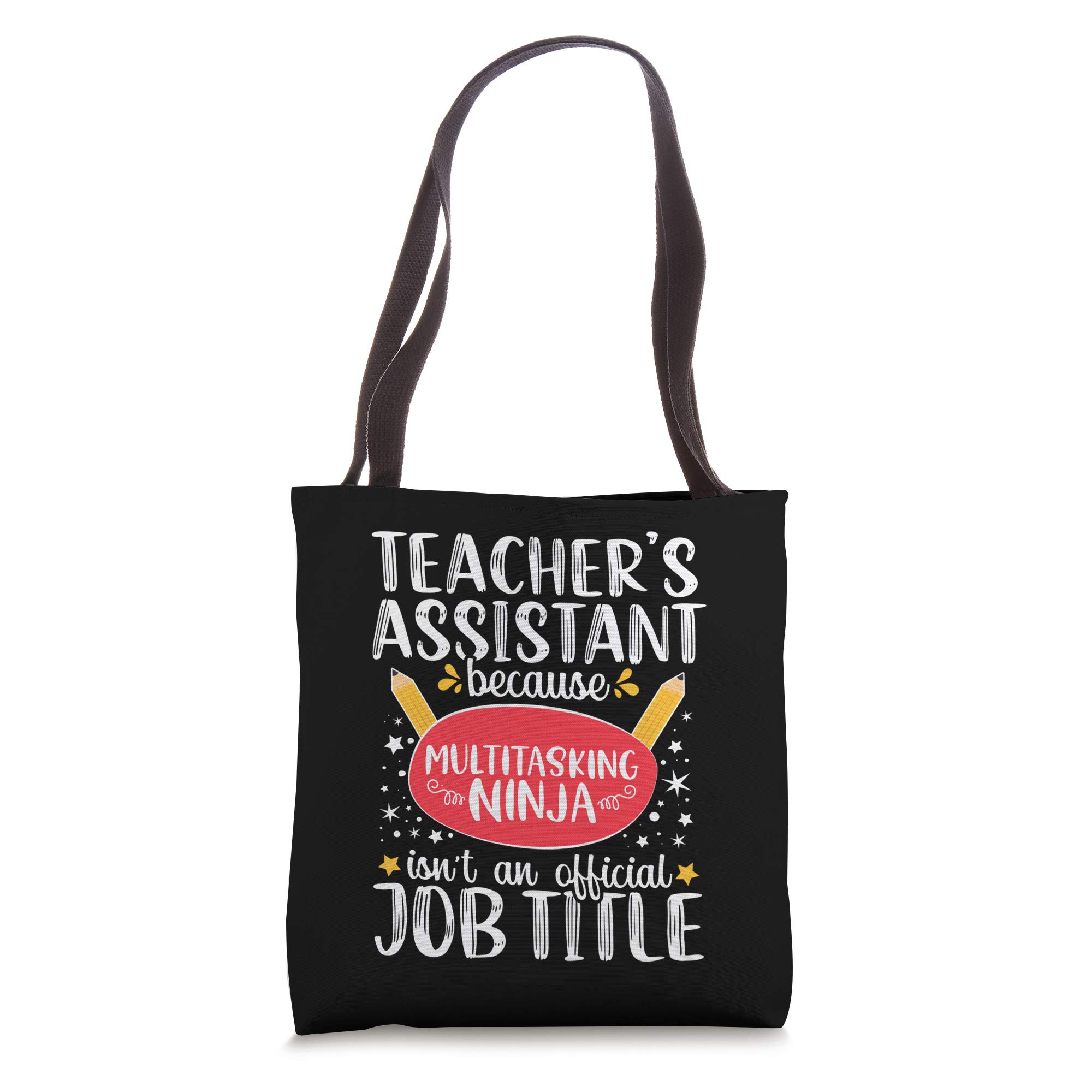 Teacher Assistant Teaching School Ninja Appreciation Gift Tote Bag