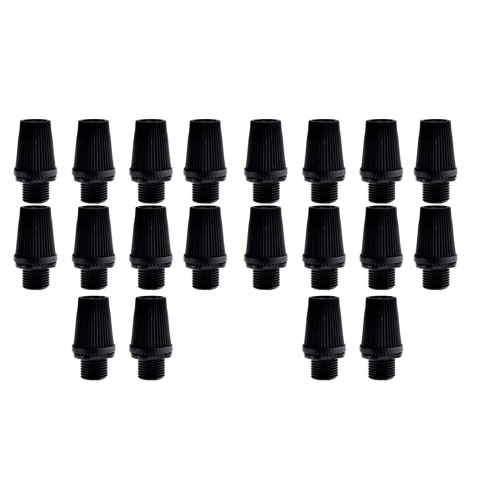 OTOTEC 20Pcs Pendant Strain Relief Plastic Cord Grip Cable Lock Home Accessory