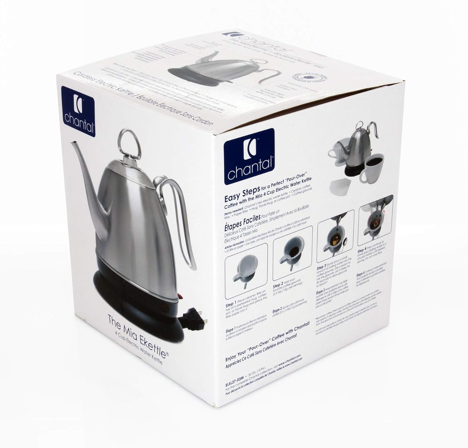 chantal mia electric kettle