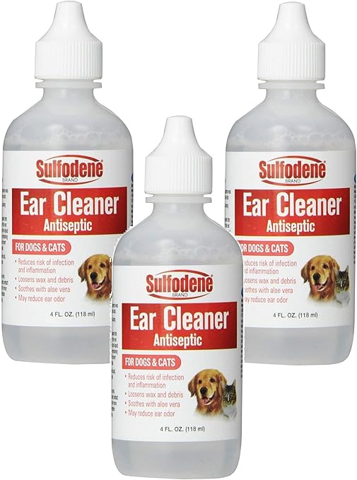 sulfodene ear cleaner antiseptic for dogs