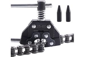 CNCMOTOK Chain Detacher Breaker Cutter Fit for 25/35/41/40/50/60 415H,428H, 520,530 Roller Chain Motorcycle Bicycle Go Kart ATV Chains