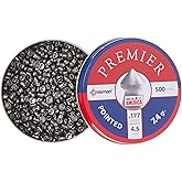 Crosman 7-P577 Pointed 0.177 Caliber Airgun Pellets (500-Count)