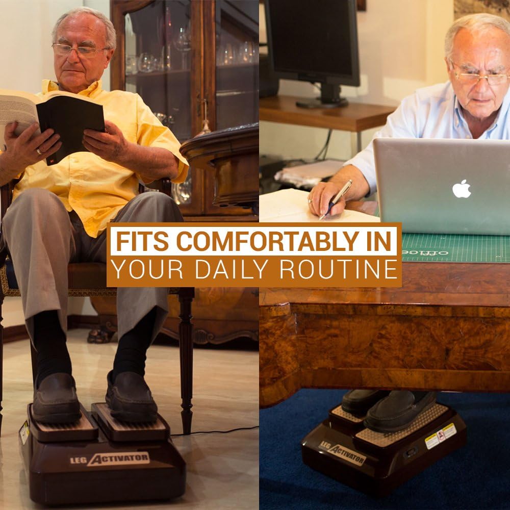 LegActivator - The Seated Leg Exerciser & Physiotherapy Machine for Seniors that Improves your Health and Blood Circulation while Sitting in the Comfort of your Home or Office: Health & Personal Care