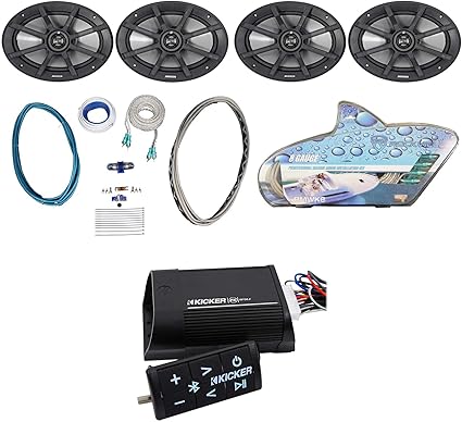 kicker bluetooth motorcycle speakers