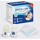 Tooth Repair Kit, Temporary Teeth Replacement Kit, Dental Care Kit Repair for Broken Chipped Teeth, Missing Teeth, Crown Fill