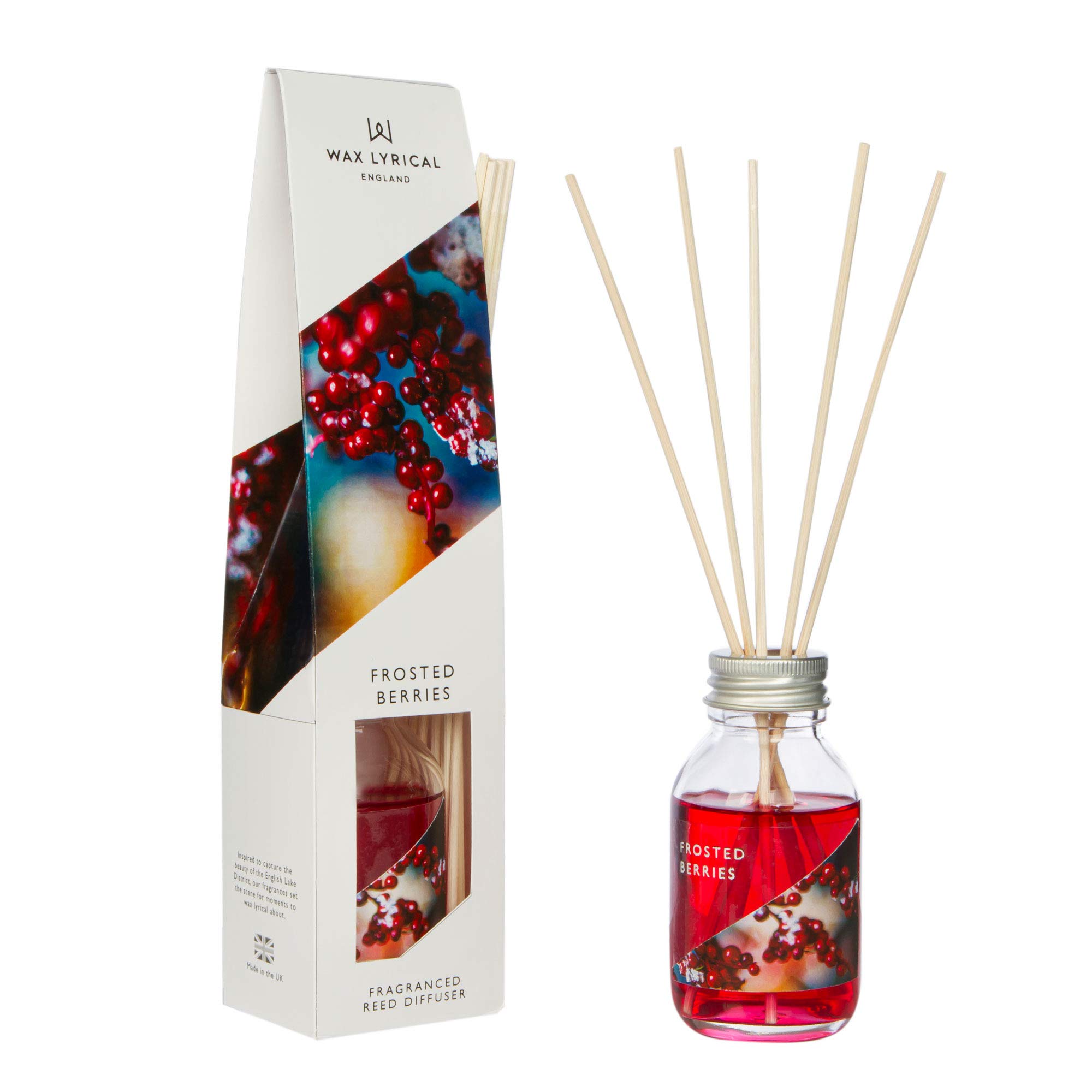 Wax Lyrical Reed Diffuser 100ml Frosted Berries.,