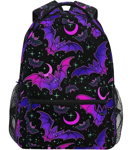 booq dp-bat lightweight everyday laptop backpack Glaphy Halloween Rainbow Bats School Bookbag Backpack for Men Women Kids : Electronics Their gear is just Female AMBOR Travel Grey Laptop Select Type of Insert::4 Slotted Foam