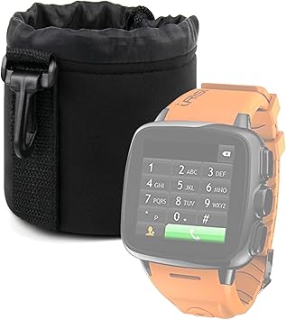 DURAGADGET Bolsa Negra para Reloj Intex IRist: Amazon.es ...