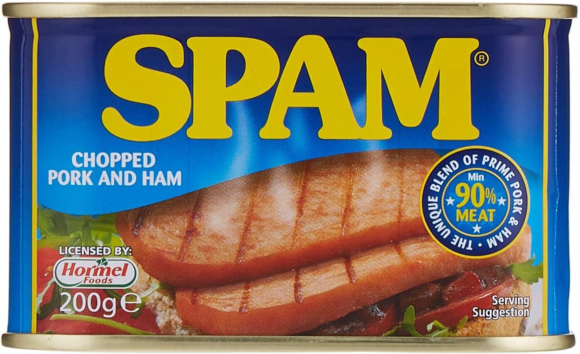 Spam Chopped Pork and Ham, 200g Amazon.co.uk Grocery