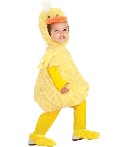 My Other Me - Disfraz de Pato para bebé unisex con mono con capucha, patucos, cola y caja de sonido en amarillo talla 7-12 meses Adorable para tu My Other Me - Disfraz de Pato para bebé unisex con mono con capucha, patucos, cola y caja de sonido en amarillo talla 7-12 meses Adorable para tu