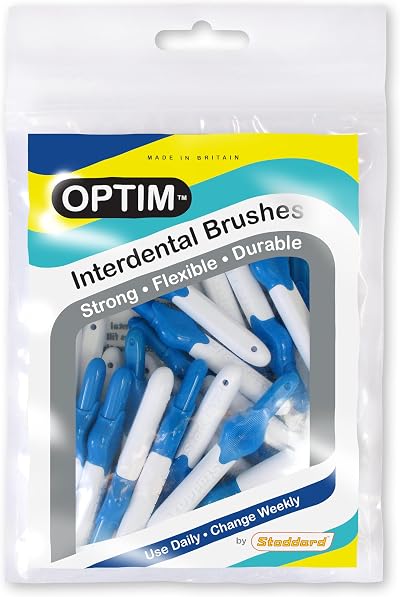 Stoddard Icon Blue Standard Interdental Brushes 25 Per Pack
