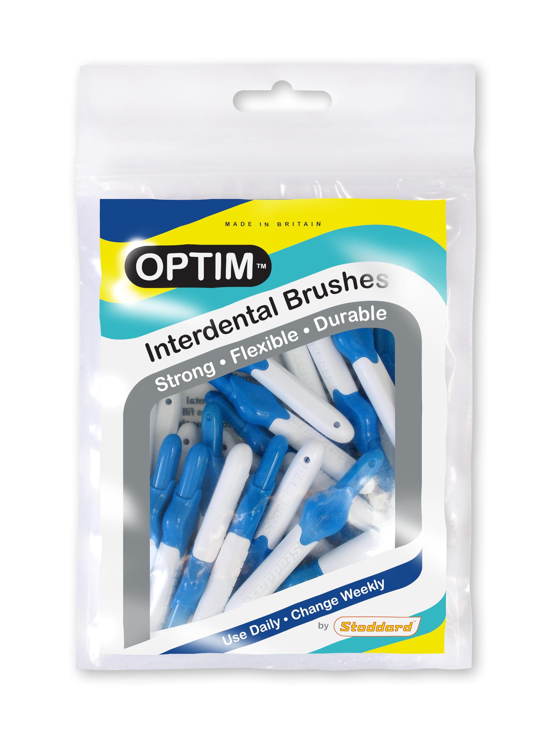 Stoddard Icon Interdental Brush Blue - 25 Brush in one Pack