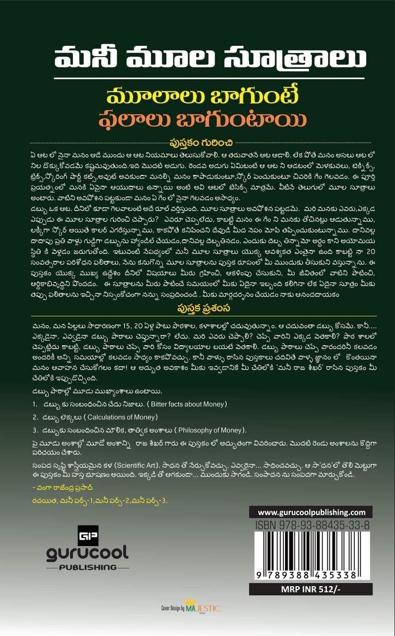 Buy Money Moolah Sutralu Book Online At Low Prices In India Money Moolah Sutralu Reviews Ratings Amazon In