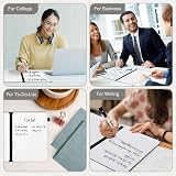 AGM Dry Erase Mini Whiteboard A4 30x21.5 cm Double-Sided with 3 Pens Kit view 7