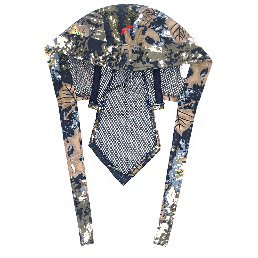 CENPEK Welding Welder Protective Hat Cap Scarf Welder Flame Retardant Cotton Helmet, 1pcs (Camouflage)