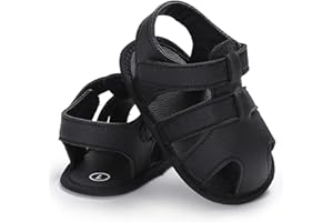 Herdignity Baby Boys Girls Sandals Rubber Shoes Outdoor First Walker Toddler Shoes for Summer