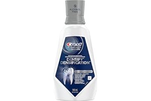 Crest Pro-Health Densify Alcohol-Free Mouthwash, Clean Mint, Actively Rebuilds Tooth Enamel Freshens Breath with 12 Hours of 