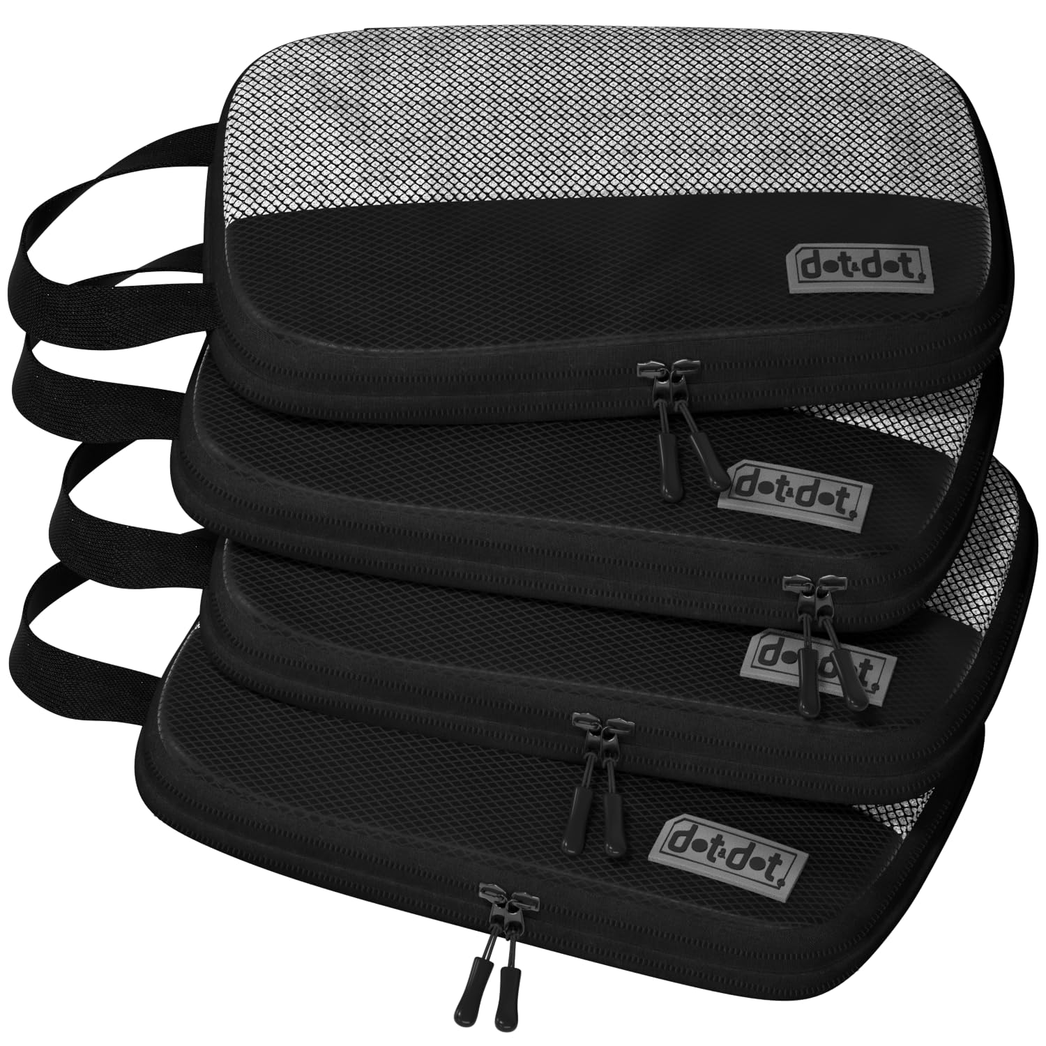 Photo 1 of 4pc Small Compression Packing Cubes for Suitcases - Carry-on & Compression Cubes - Luggage Packing Bags for Travel