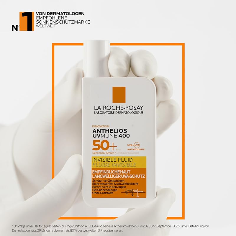 Anthelios Invisible Fluid Sonnencreme Gesicht, LSF 50+ 50 ml