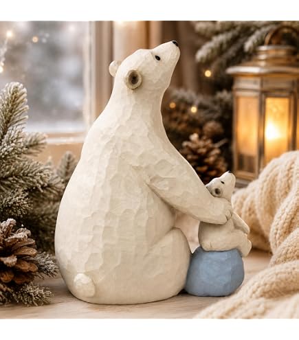 Amazon.com: Baccarat Crystal Polar Bear: Collectible Figurines