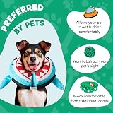 BENCMATE Inflatable Dog Cone Collar Medium Shark Soft E-Collar view 4