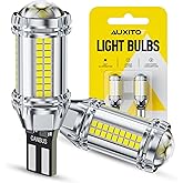 AUXITO 2026 Latest 921 LED Bulb Reverse Lights, 700% Super Bright 912 T15 LED Backup Light, CAN-Bus Error Free 906 922 W16W LED Bulbs for Reverse Back Up Marker Lights, 6500K White
