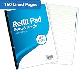 Summit Hamelin A4 Lined Paper Refill Pad 160 Pages Pack of 2 view 3