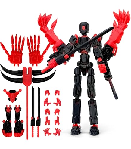 Amazon.com: 8 inch T Assembly Completed Action Figure, 3D Printed