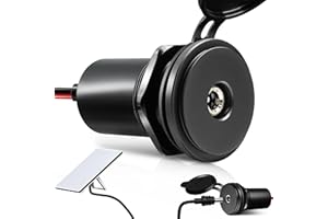 ACEGOO for Starlink Mini DC Boost Adapter with Waterproof Cover, 12V to 24V Step Up Converter to Power SL Mini Dish, Full Aluminum 24 Volt DC Power Supply Socket for RV Boat Trailer Car