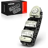 A-Premium Front Left Driver Side Power Window Switch | Compatible with Mercedes-Benz E200 E250 E300 2016-2019, E350 2016, E400 2016-2018, E43 AMG 2017-2019, E500 2016-2017, E63 AMG