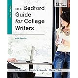 The Bedford Guide For College Writers With Reader Research Manual And Handbook Kennedy X J Kennedy Dorothy M Muth Marcia F 9781457630767 Books