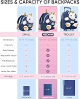 Naturally KIDS Unicorn Backpack Medium 5-7 Years Girls Gift Girls Backpack view 2