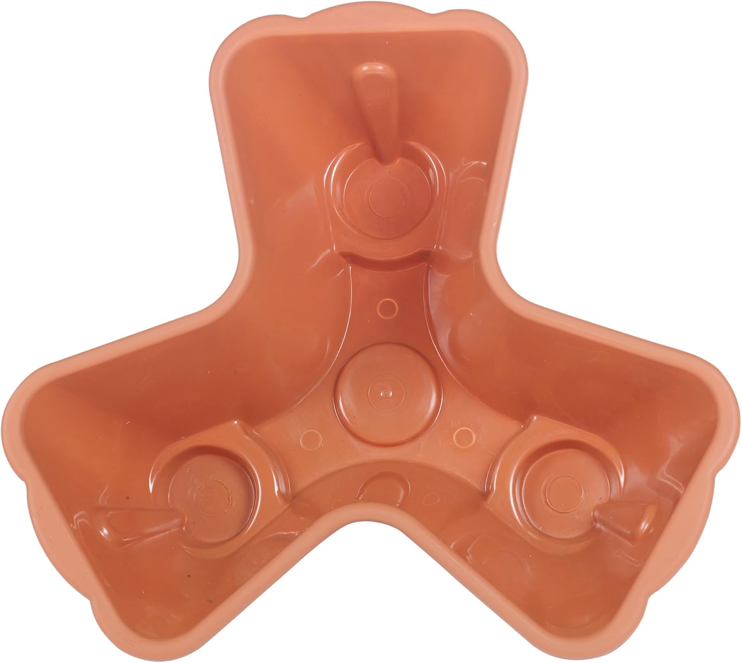 Juego de 6 soportes de plástico para macetas de 3 secciones ...