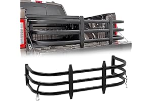 LOX ROX Truck Bed Extender for Ford F150 F250 F350, Ram1500 2500 3500, Silverado 1500 2500 HD, Sierra, Tundra, Titan Pickup Truck Universal Tailgate Extension, Adjustable